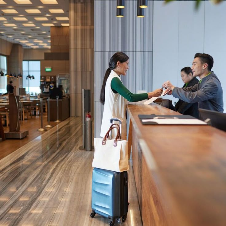 Hotel reception