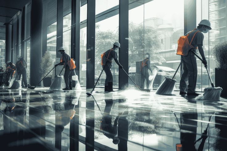 Factory cleaning